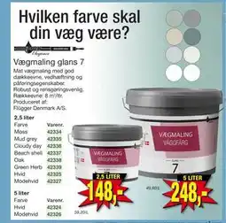 Harald Nyborg Vægmaling glans 7 tilbud