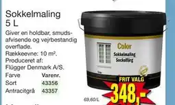 Harald Nyborg Sokkelmaling 5 L, DKK 348 tilbud