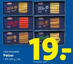 Lidl Pølser, DKK 19 tilbud