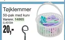 Harald Nyborg Tøjklemmer, DKK 20 tilbud