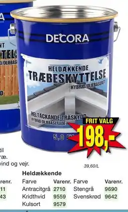 Harald Nyborg Træbeskyttelse 5 L, DKK 198 tilbud