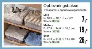 Harald Nyborg Opbevaringsbokse tilbud