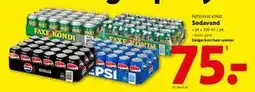 Lidl Sodavand, DKK 75 tilbud