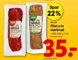 Lidl Filet a la mørbrad, DKK 35 tilbud