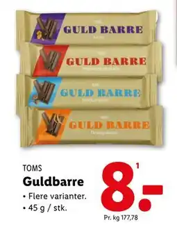 Lidl Guldbarre, DKK 8 tilbud