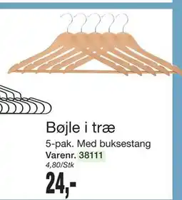 Harald Nyborg Bøjle i træ, DKK 24 tilbud