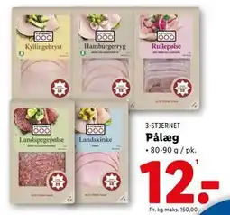 Lidl Pålæg, DKK 12 tilbud