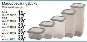 Harald Nyborg Madopbevaringsboks tilbud