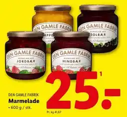 Lidl Marmelade, DKK 25 tilbud