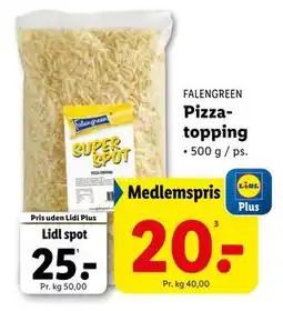 Lidl Pizzatopping, DKK 25, App-pris tilbud
