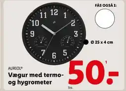 Lidl Vægur med termo- og hygrometer, DKK 50 tilbud