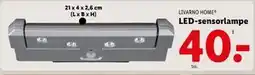 Lidl LED-sensorlampe, DKK 40 tilbud