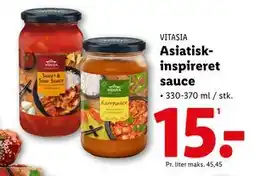 Lidl Asiatiskinspireret sauce, DKK 15 tilbud
