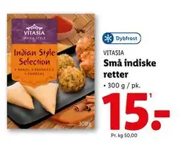 Lidl Små indiske retter, DKK 15 tilbud