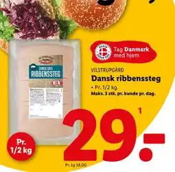 Lidl Dansk ribbenssteg, DKK 29 tilbud