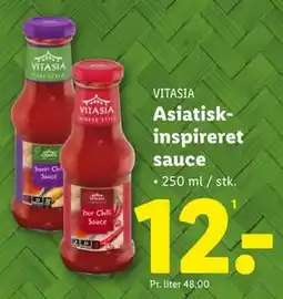 Lidl Asiatiskinspireret sauce, DKK 12 tilbud