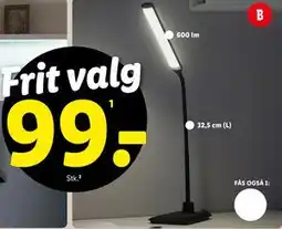 Lidl LED-bordlampe, DKK 99 tilbud