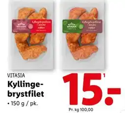Lidl Kyllingebrystfilet, DKK 15 tilbud