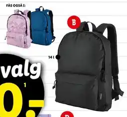 Lidl Rygsæk, DKK 99 tilbud