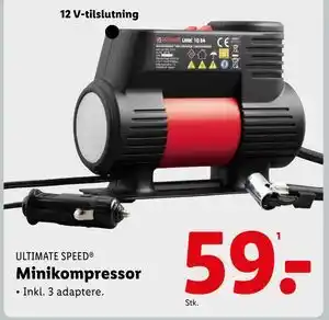 Lidl Minikompressor, DKK 59 tilbud