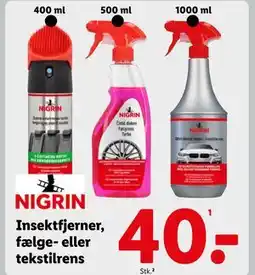 Lidl Insektfjerner, fælge- eller tekstilrens, DKK 40 tilbud