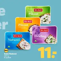 Netto Buko flødeost tilbud