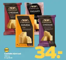 Netto Castello hård ost tilbud