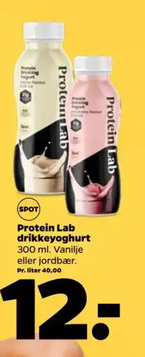 Netto Protein Lab drikkeyoghurt tilbud