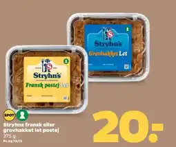 Netto Stryhns fransk eller grovhakket let postej tilbud