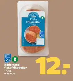 Netto Bådsmand fiskefrikadeller tilbud