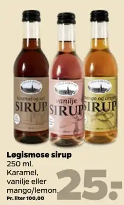 Netto Løgismose sirup tilbud