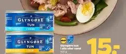 Netto Glyngøre tun i olie eller vand tilbud