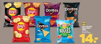 Netto Lay's, Doritos eller Bugles chips tilbud