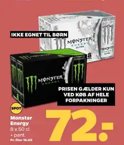 Netto Monster Energy tilbud