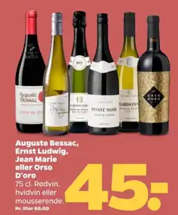 Netto Auguste Bessac, Ernst Ludwig, Jean Marie eller Orso D'oro tilbud