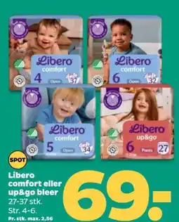 Netto Libero comfort eller up&go bleer 27-37 stk. tilbud