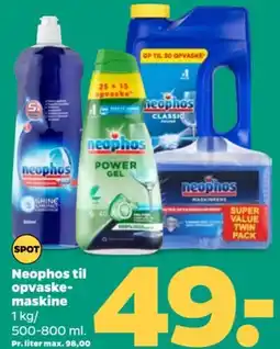 Netto Neophos til opvaske- maskine tilbud