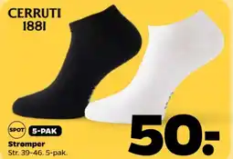 Netto Strømper Str. 39-46.5-pak. tilbud