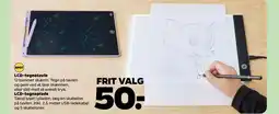 Netto LCD-tegnetavle tilbud