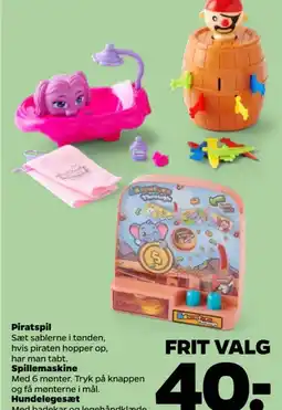 Netto Piratspil tilbud