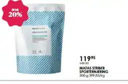 Matas MATAS STRIBER SPORTERNÆRING tilbud