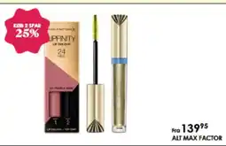 Matas ALT MAX FACTOR ALT L'ORÉAL PARIS MAKEUP tilbud