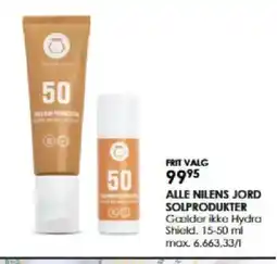 Matas ALLE NILENS JORD SOLPRODUKTER tilbud