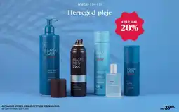 Matas ALT MATAS STRIBER MEN KROPSPLEJE OG SHAVING tilbud