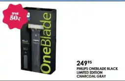 Matas PHILIPS ONEBLADE BLACK LIMITED EDITION CHARCOAL GRAY tilbud