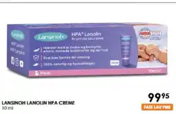 Matas LANSINOH LANOLIN HPA CREME tilbud