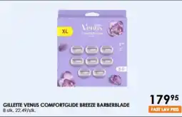 Matas GILLETTE VENUS COMFORTGLIDE BREEZE BARBERBLADE tilbud