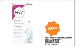 Matas VEET PURE COLD WAX STRIPS tilbud