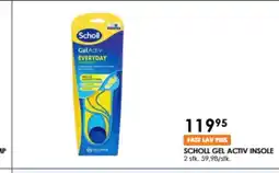 Matas SCHOLL GEL ACTIV INSOLE tilbud