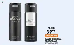 Matas DAVID BECKHAM DEODORANT tilbud